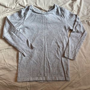 H&M grey long sleeve t-shirt
